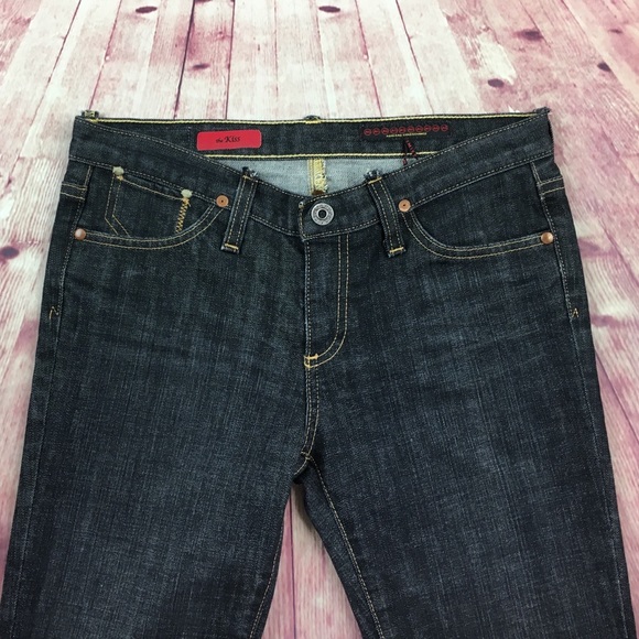🐞Ag Adriano Goldschmied The Kiss black denim jean - Picture 2 of 8